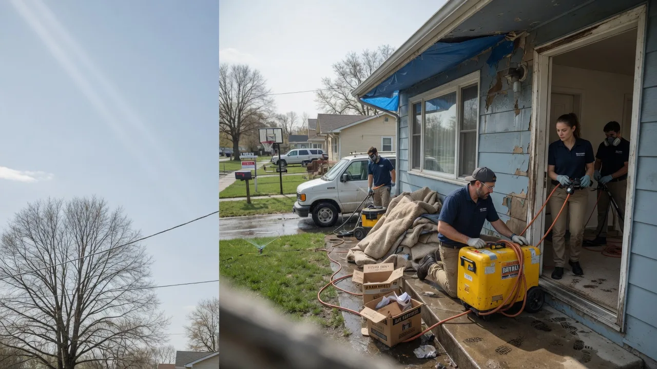 Basement Flood Cleanup in Celestine, IN near me